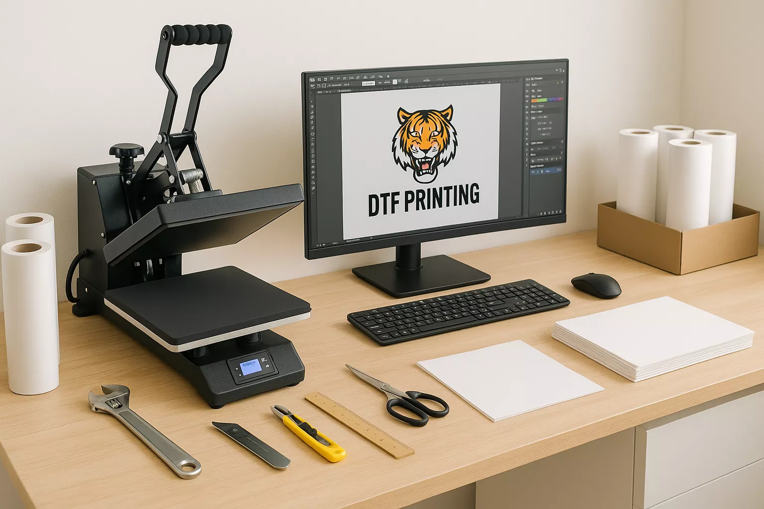 Como Montar Seu Estúdio DTF em Goiânia