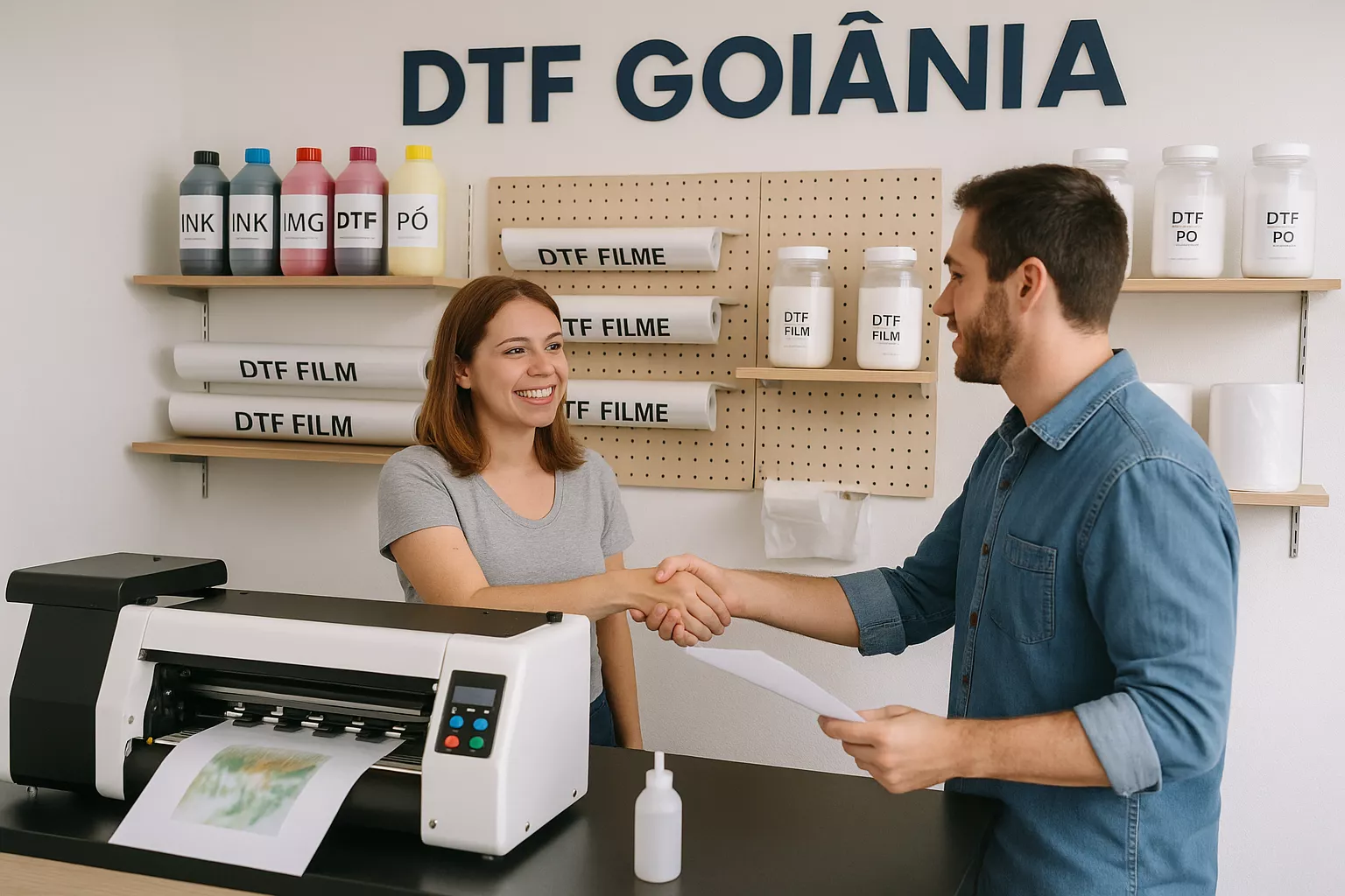 Impressora DTF A3 em Goiânia: Ideal para Iniciantes