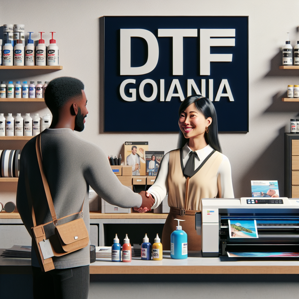 Impressora DTF em Goiânia para pequenas estamparias