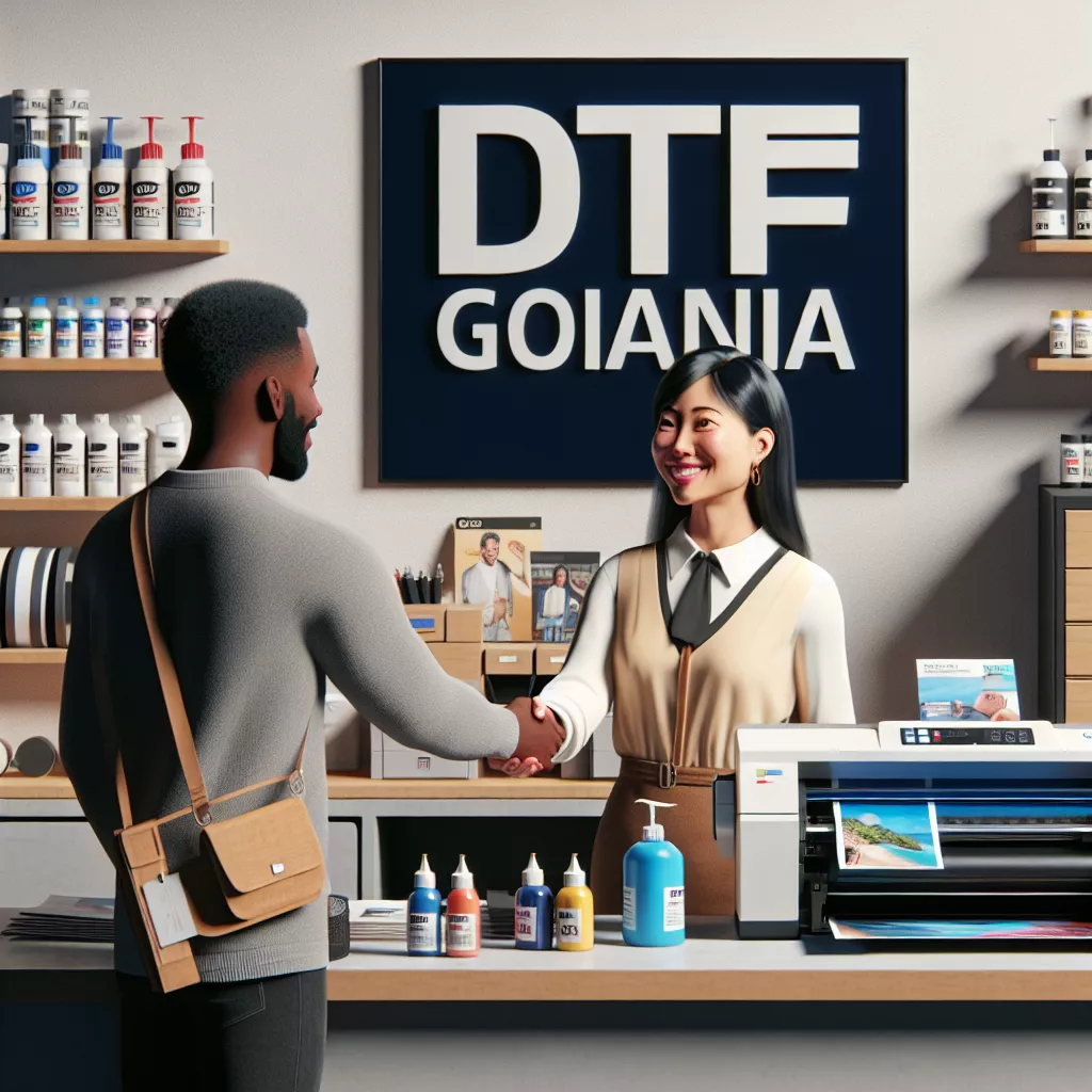 Impressora DTF em Goiânia para pequenas estamparias