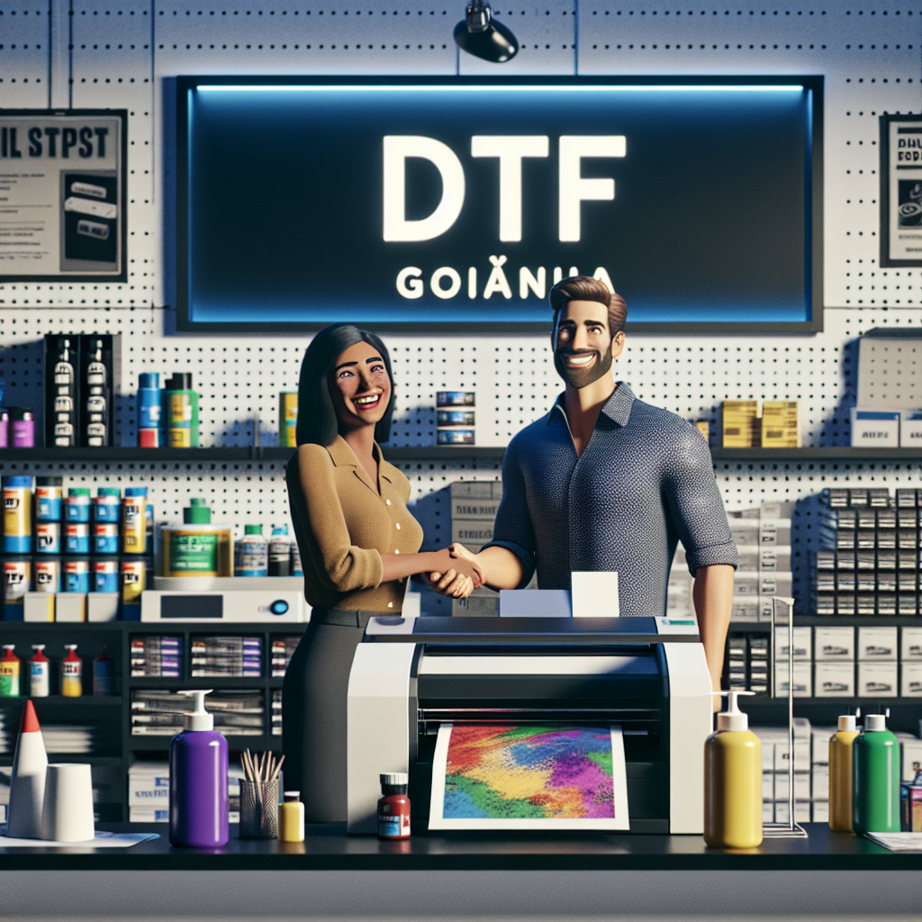 Impressora DTF para estamparia pequena