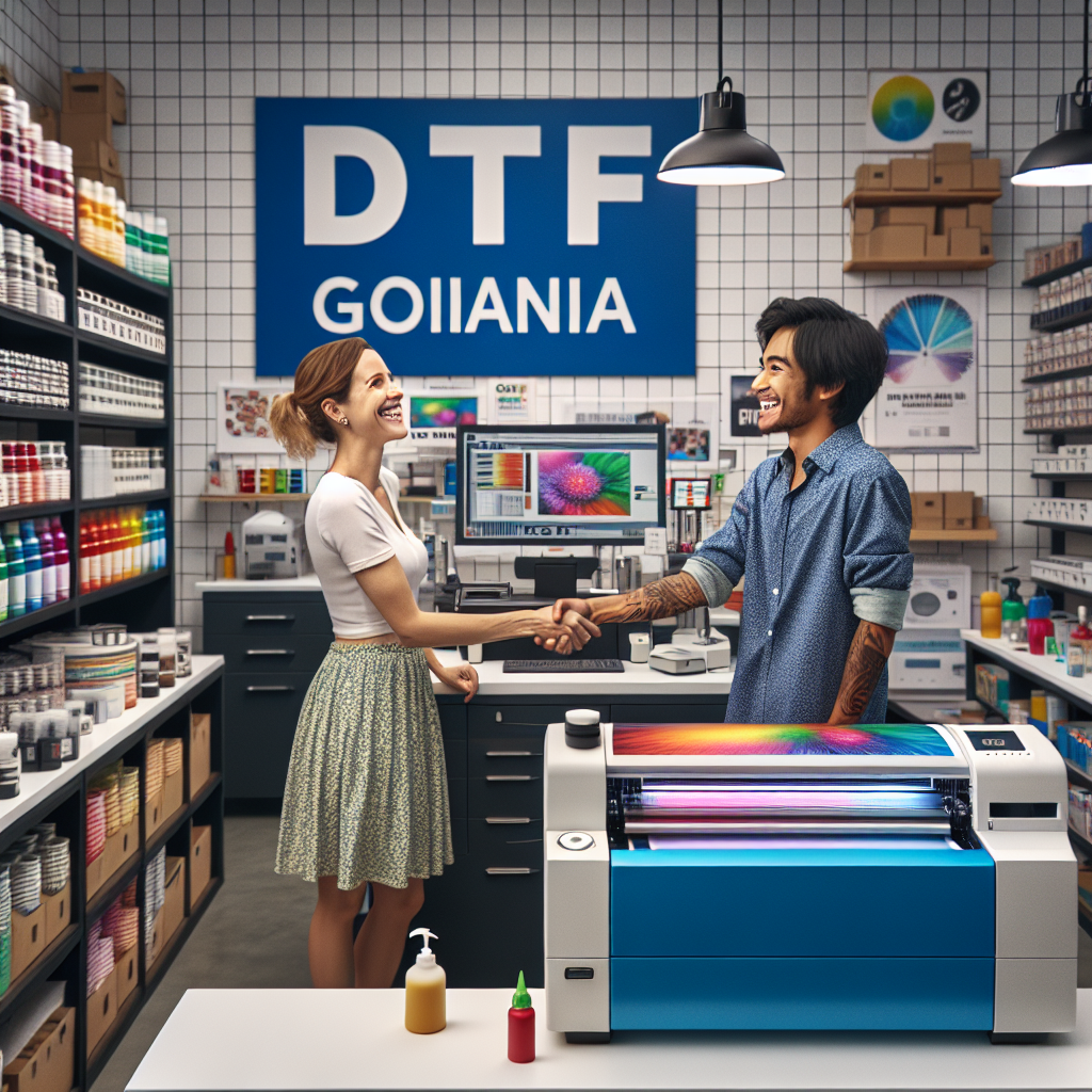 Comparativo visual mostrando uma impressora DTF dedicada versus uma impressora Epson adaptada para DTF, com ícones e legendas destacando vantagens e indicações de uso.