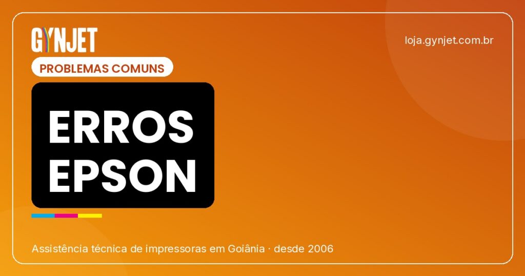 Erros Comuns em Impressoras Epson e Como Resolver