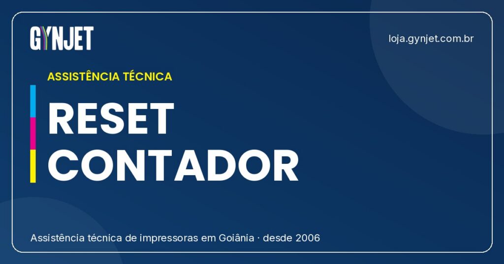 Reset de Contador de Impressora em Goiania: Almofadas Epson