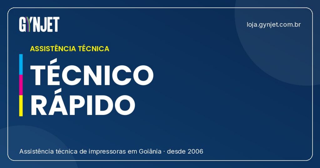 Tecnico de Impressoras em Goiania: Atendimento Rapido