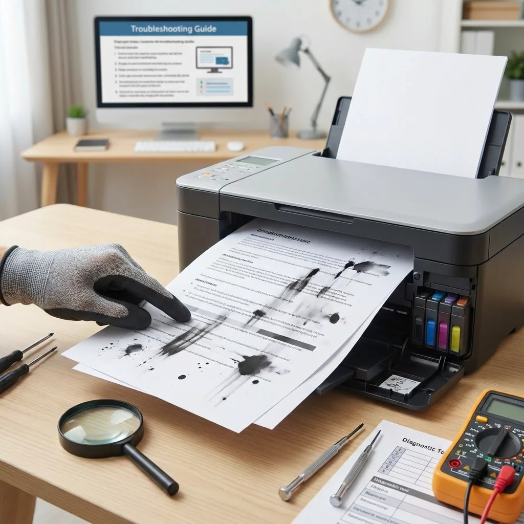 Impressoras manchando folha em goiania