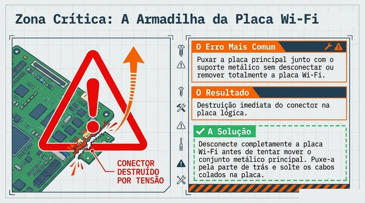 Reset Epson WF-C5390 — Zona Crítica — A Armadilha da Placa Wi-Fi (Manual Gynjet)