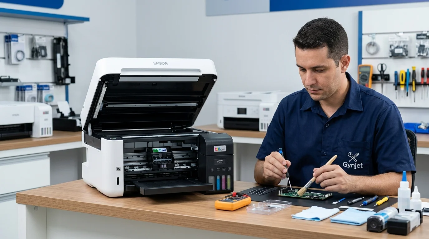 Assistência Técnica de Impressora Epson em Goiânia: Soluções Rápidas e Eficientes com a Gynjet