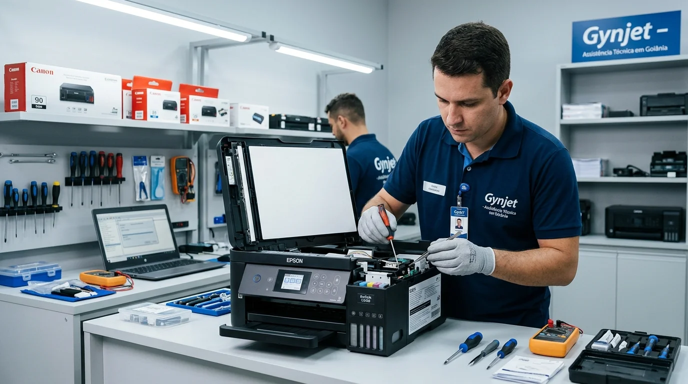 Assistência Técnica para Impressoras Canon em Goiânia | Gynjet