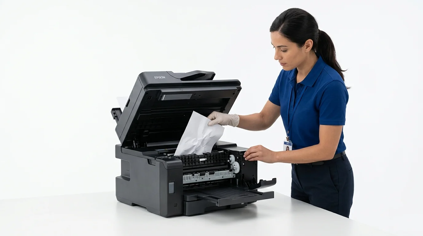 Como Resolver Atolamento de Papel Gynjet: Soluções Eficazes para Sua Impressora em Goiânia