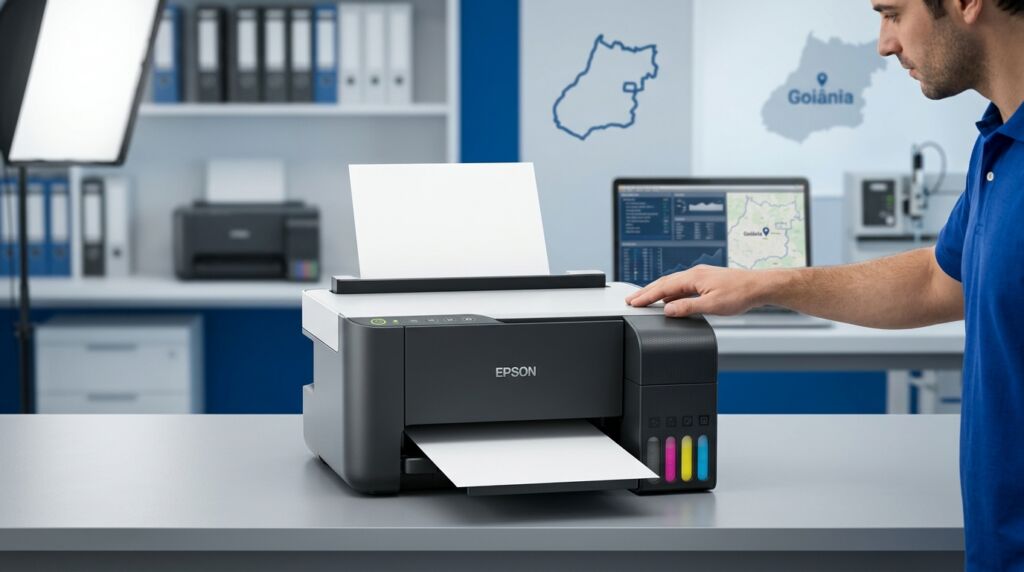 Como saber se a impressora Epson EcoTank aceita troca em Goiânia