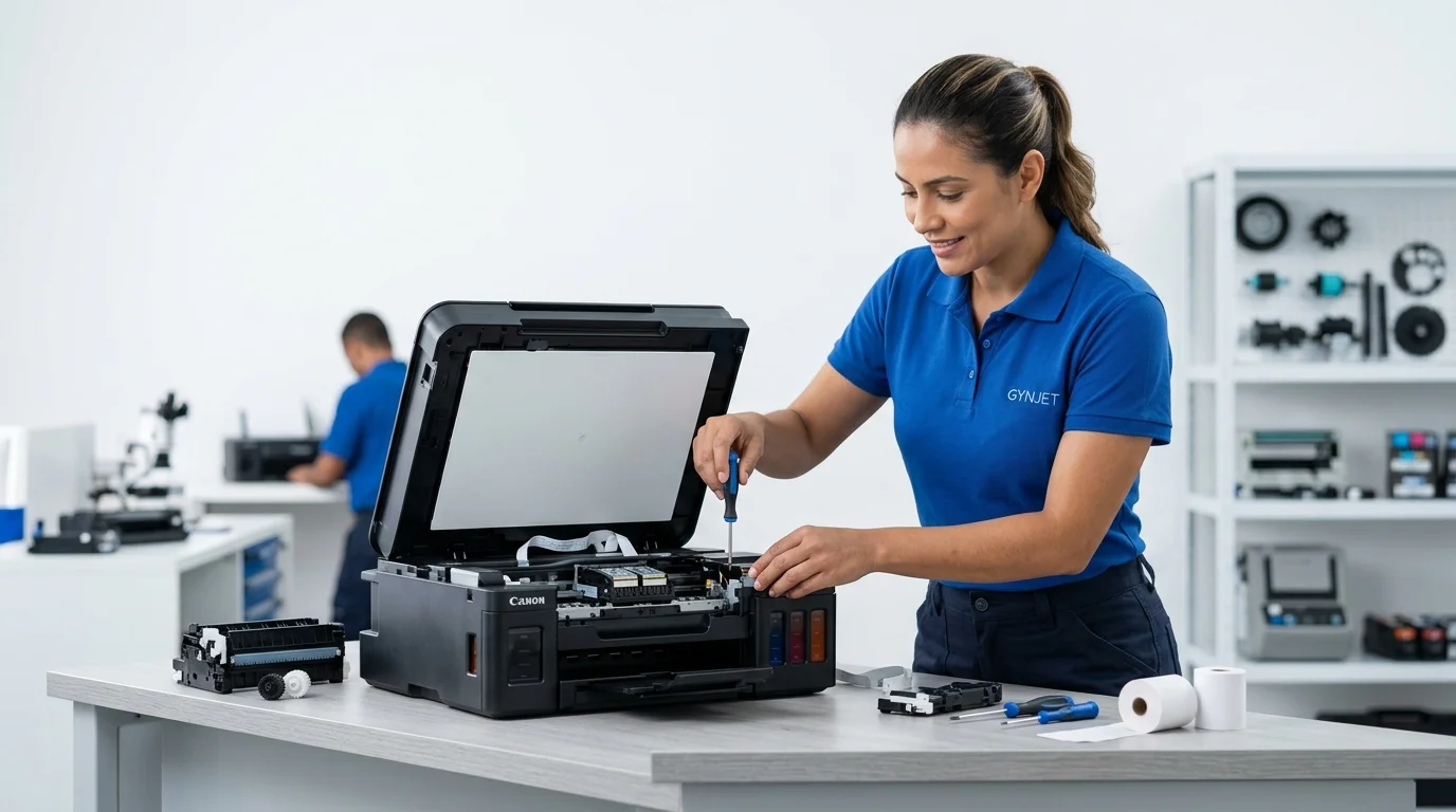 Conserto de Impressora Canon em Goiânia: Solução Rápida e Eficiente com a Gynjet
