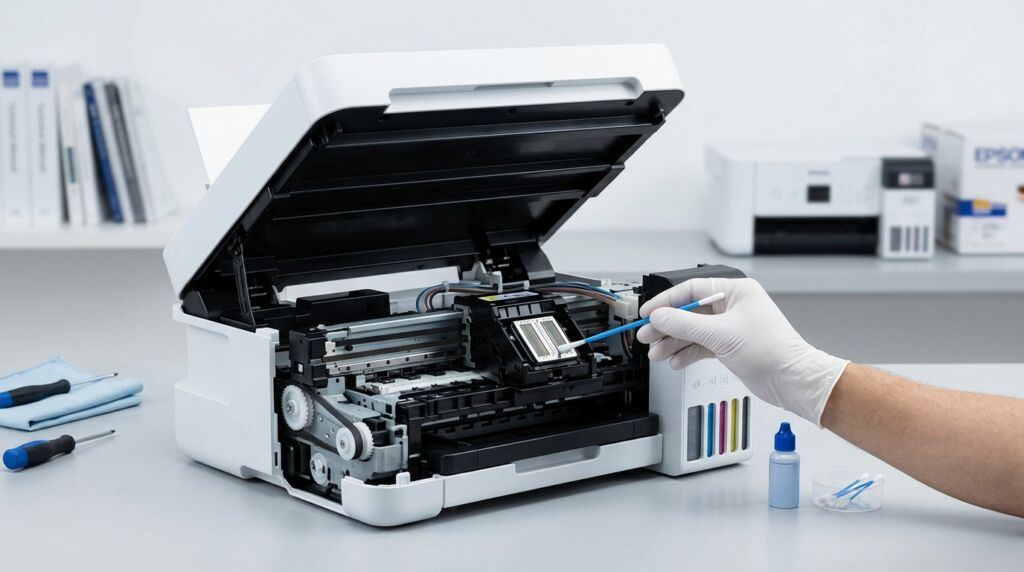 Para encontrar serviços de limpeza de cabeça para impressoras Epson em Goiânia, você pode tentar várias opções: