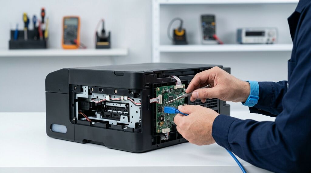 Recuperar impressora Epson EcoTank em Goiânia: USB