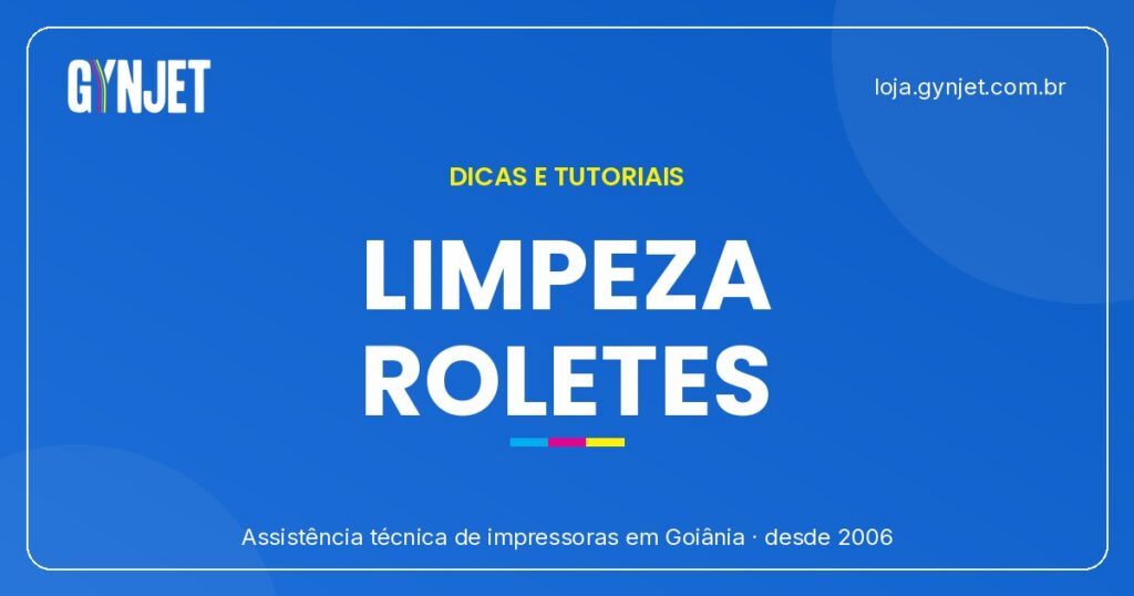 Limpeza de roletes da impressora Epson EcoTank — Goiânia