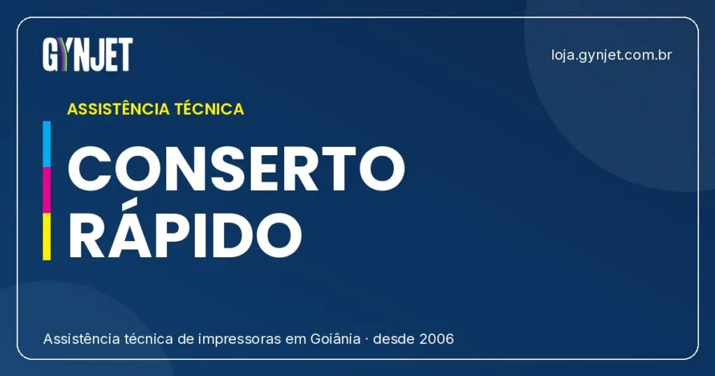 Conserto de Impressora em Goiânia: Soluções Rápidas e Eficientes com a Gynjet