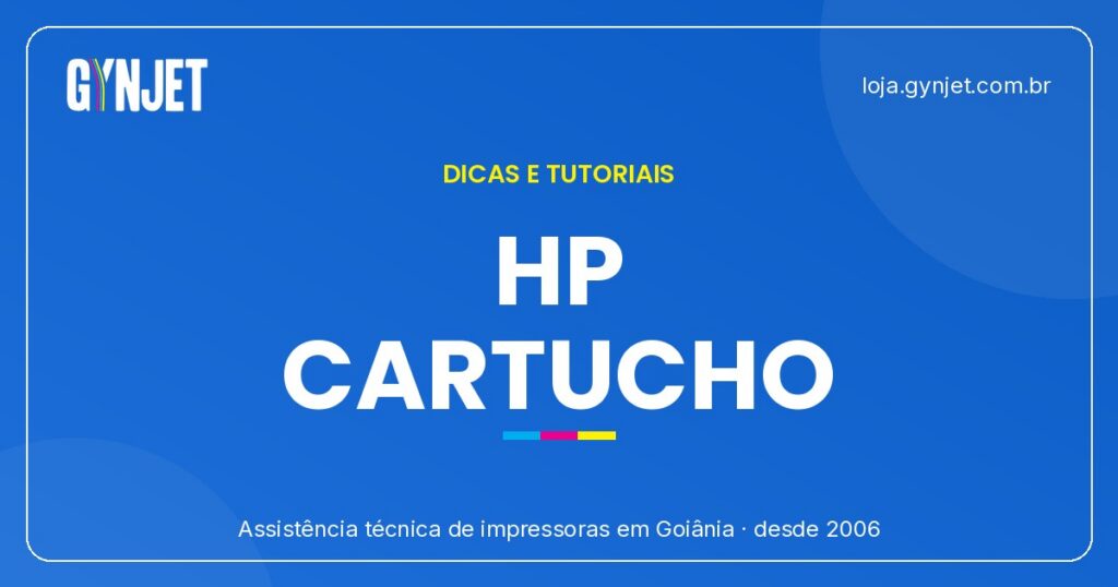 Erro de cartucho não reconhecido em HP em Goiânia