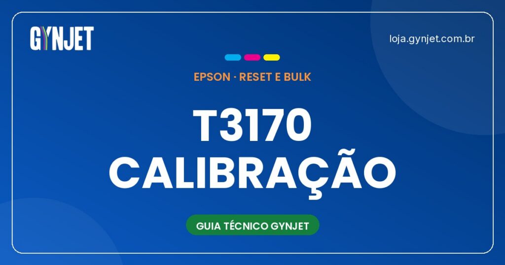 Instalação e Calibração do Bulk Ink na T3170 em Goiânia