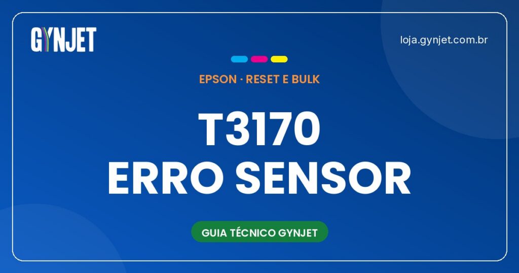 Resolvendo Erros de Sensores na Epson T3170 em Goiânia