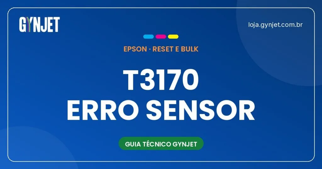 Resolvendo Erros de Sensores na Epson T3170 em Goiânia
