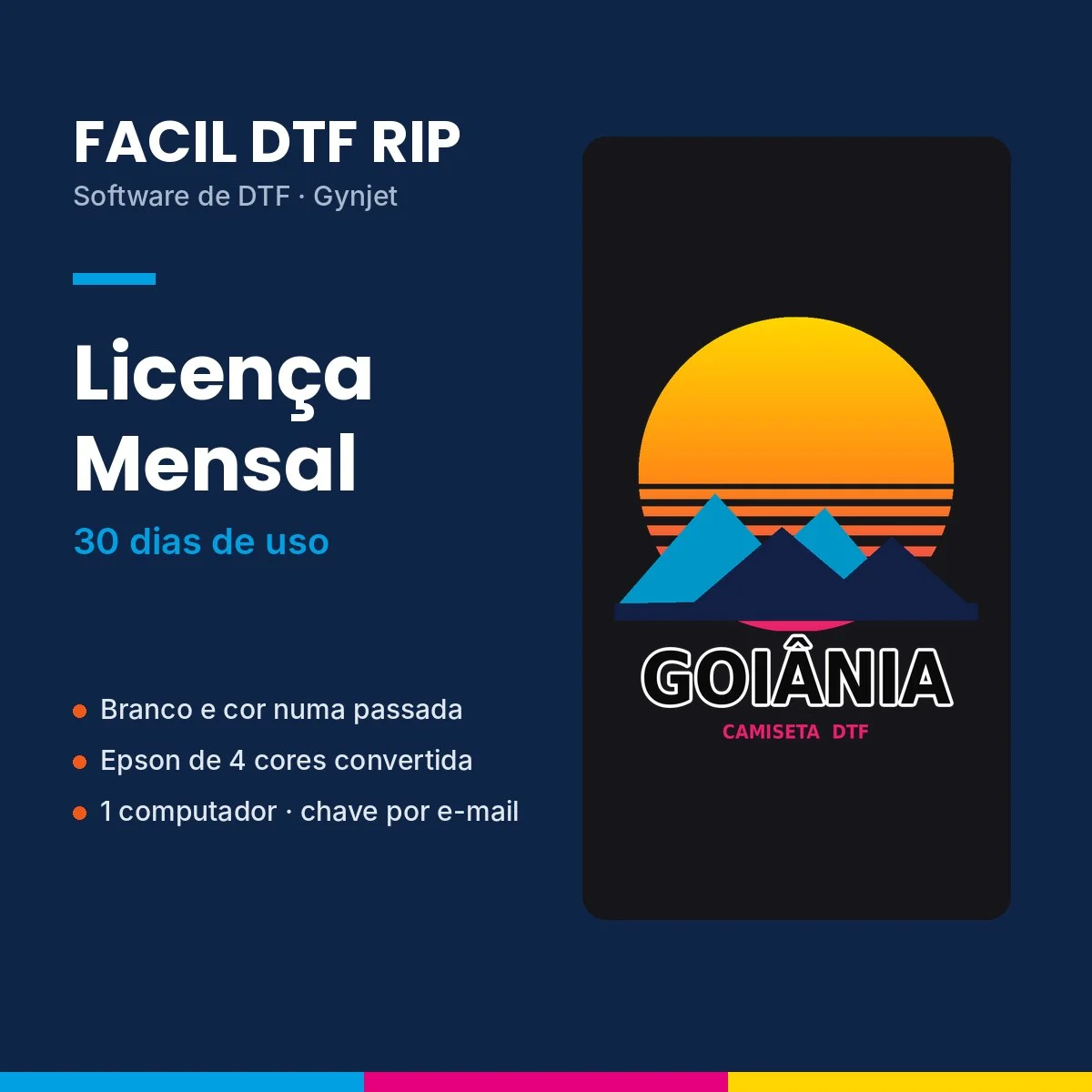 FACIL DTF RIP — Licença Mensal