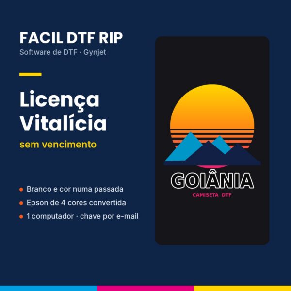 FACIL DTF RIP — Licença Vitalícia